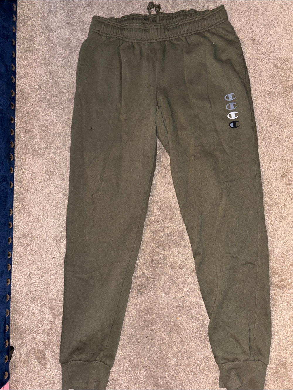Champion Olive Green Men's Jogger Sweatpants